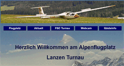 Desktop Screenshot of lanzen-turnau.at