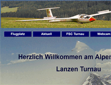 Tablet Screenshot of lanzen-turnau.at